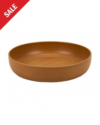 Bol ceramic pentru paste, 20 cm, Mira Brown- VILLACER